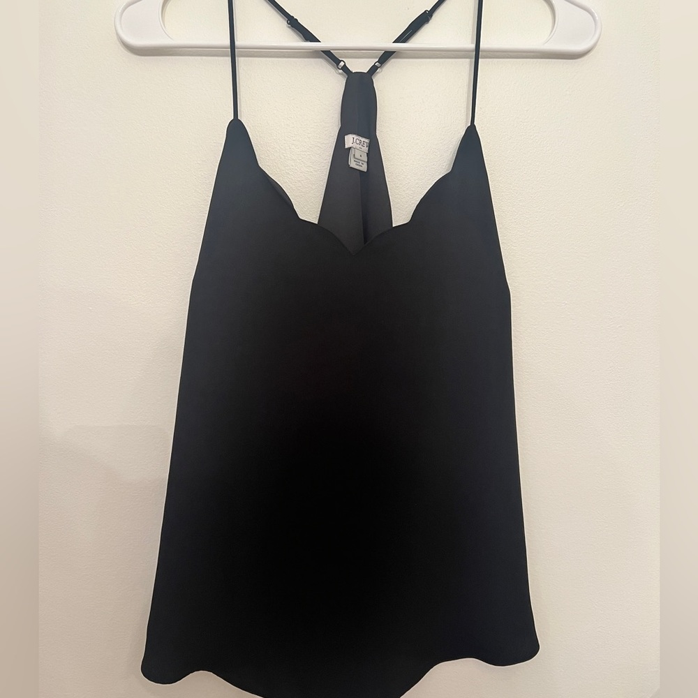 Scalloped J Crew Tank Size 4
